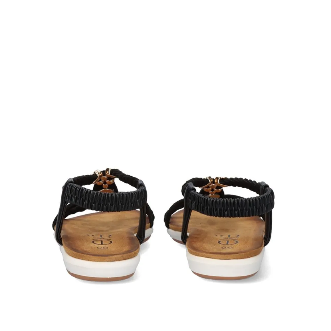 Sandalia Plana F8043-Ex9 Preto