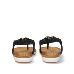 Sandalia Plana F8043-Ex10 Preto