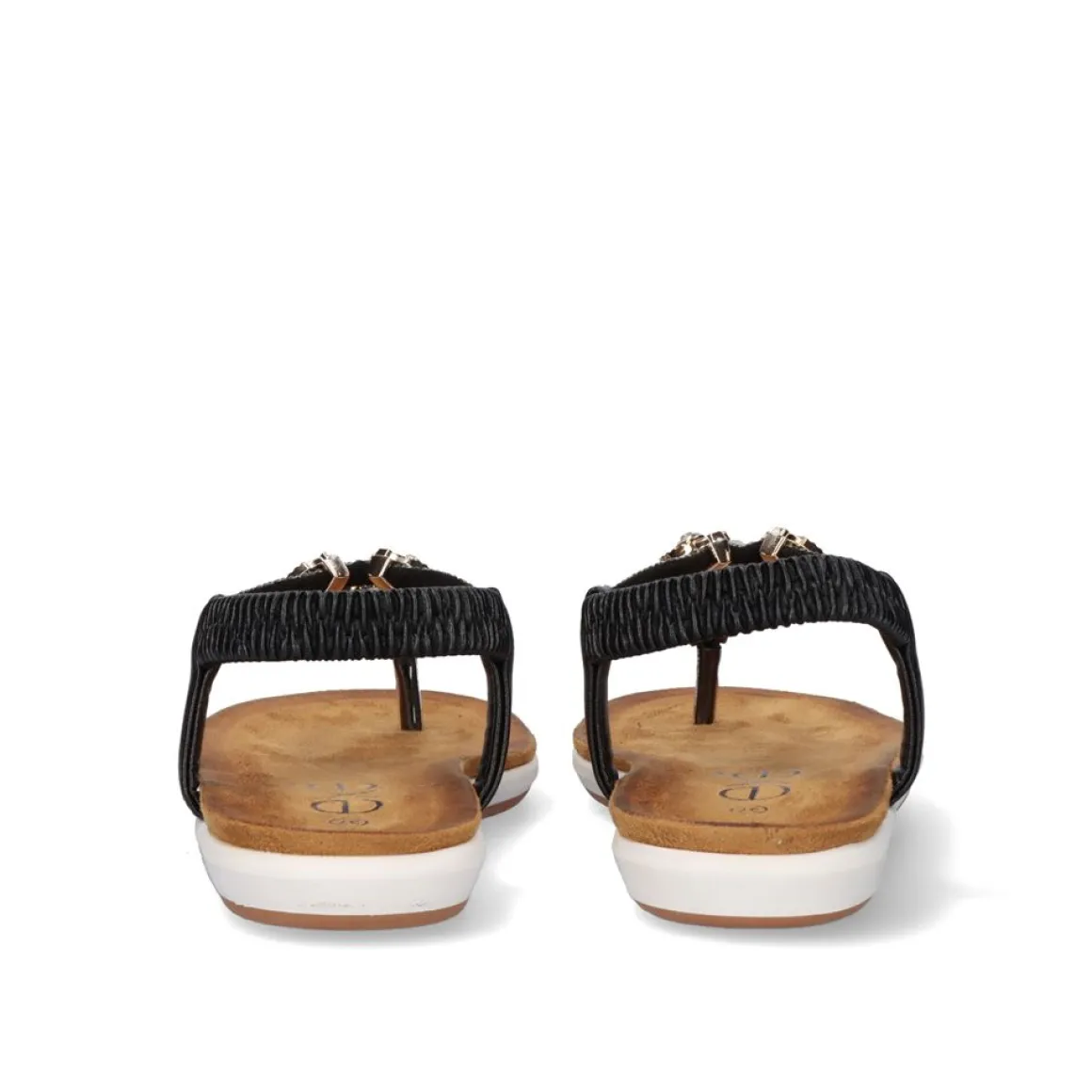 Sandalia Plana F8043-Ex10 Preto