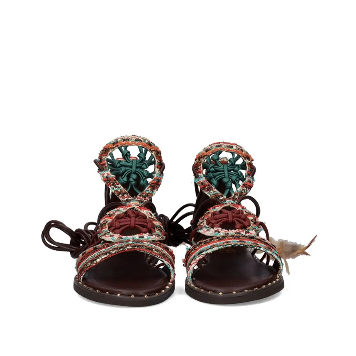 Sandalia Plana Gina-507 Red