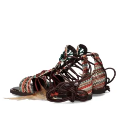 Sandalia Plana Gina-507 Red