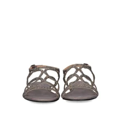 Sandalia Plana Loris-323 Pewter