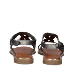 Sandalia Plana P3300-362 Pewter