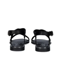 Sandalia Plana P3300-362 Preta