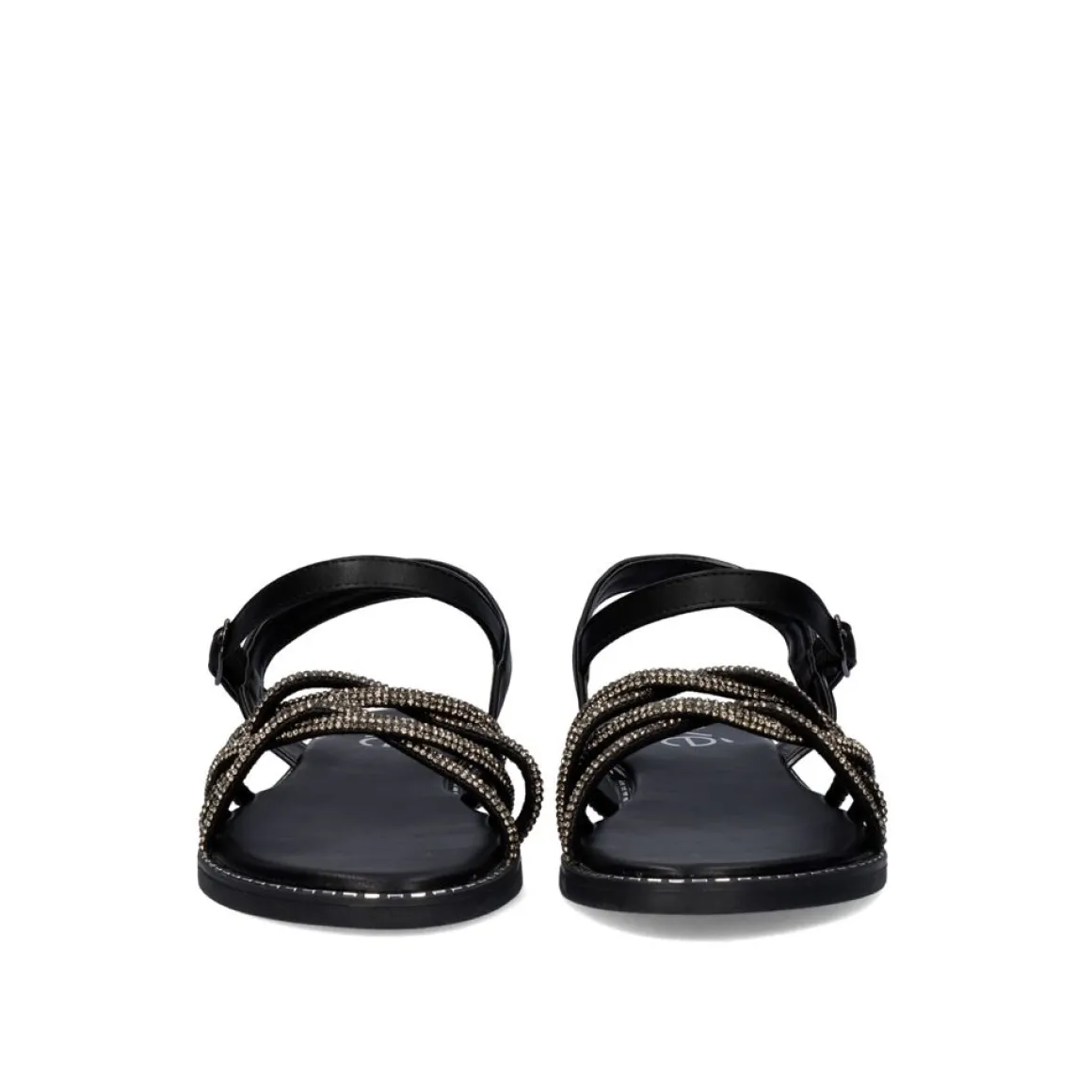 Sandalia Plana P3375-75 Preto