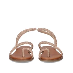 Sandalia Plana P3300-1063 Rose Gold