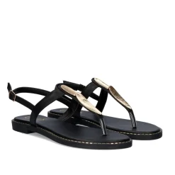 Sandalia Plana 23V P3375-57 Preto