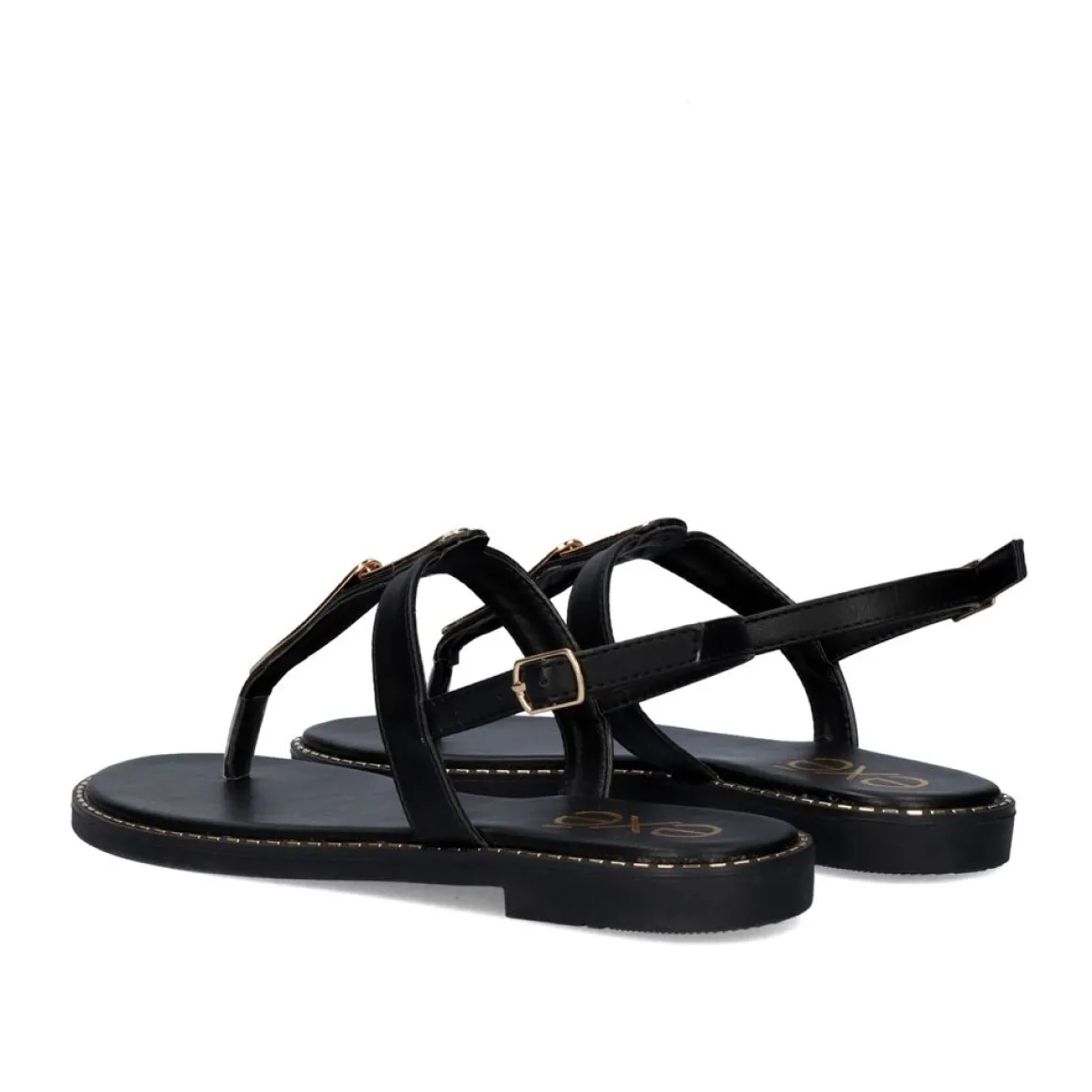 Sandalia Plana 23V P3375-57 Preto