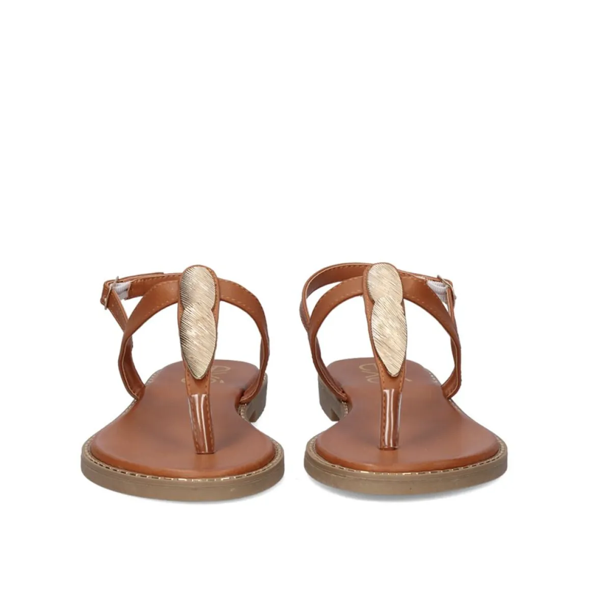 Sandalia Plana 23V P3375-57 Tan