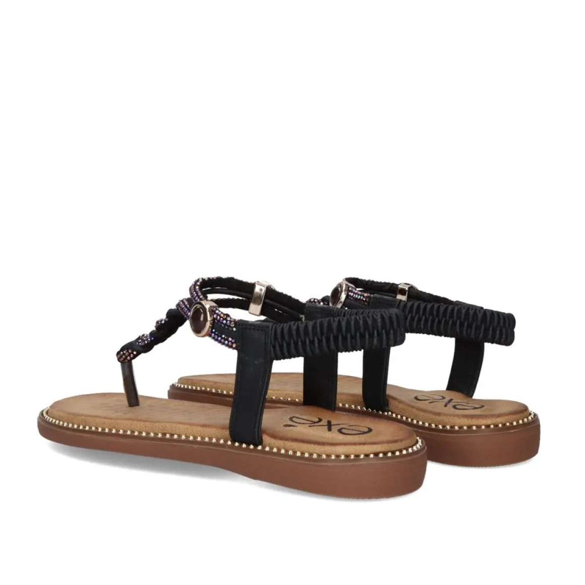 Sandalia Plana 23V Zf1982-P4 Preto