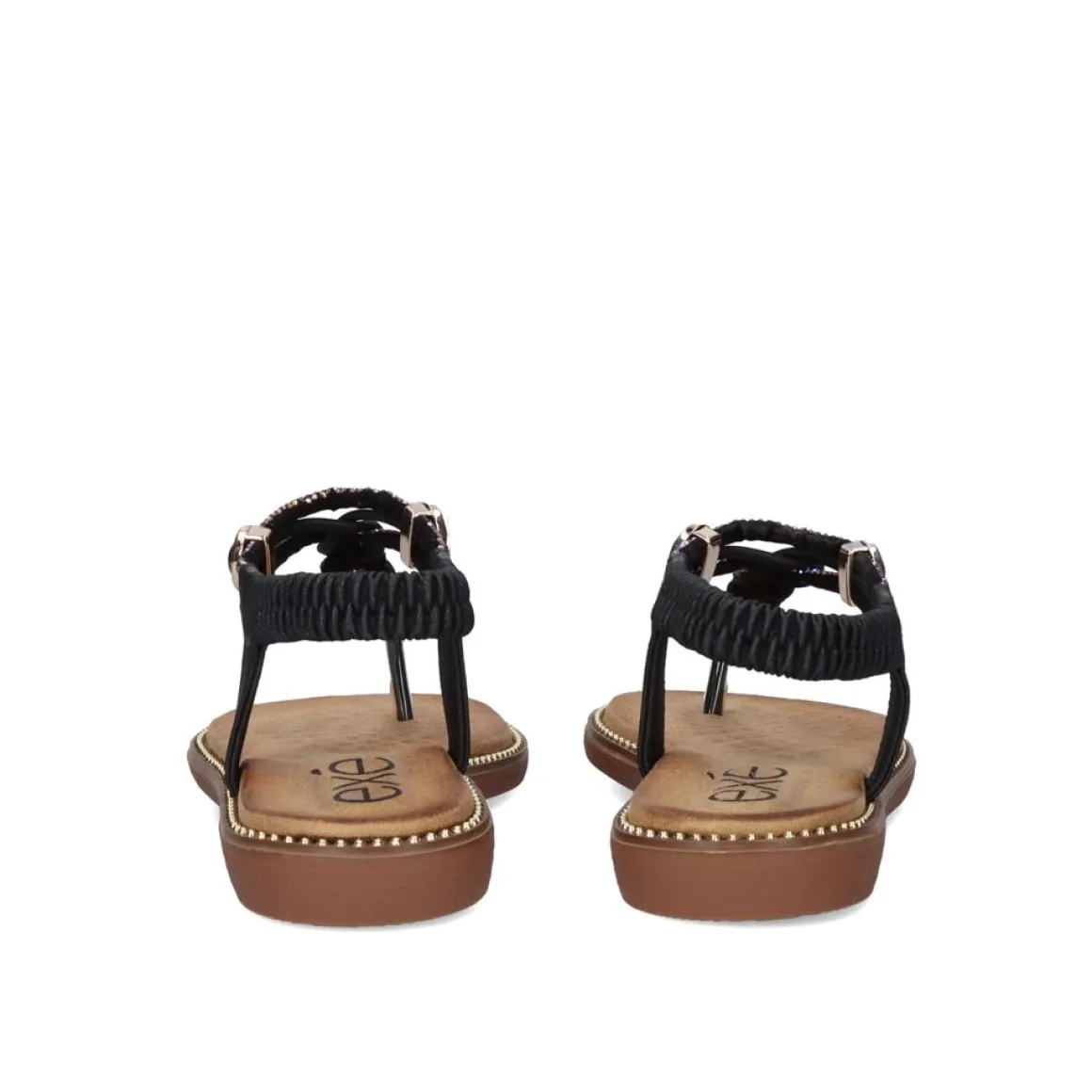 Sandalia Plana 23V Zf1982-P4 Preto