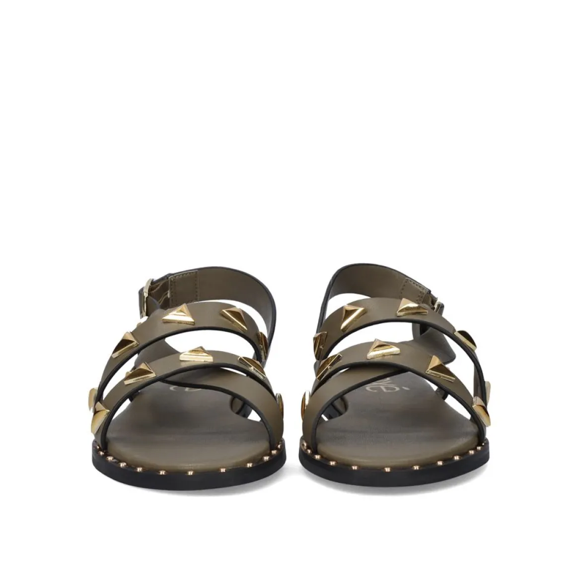 Sandalia Plana Vf239-73 Caqui