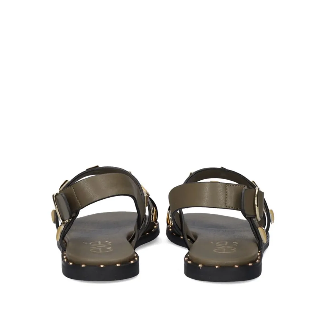 Sandalia Plana Vf239-73 Caqui