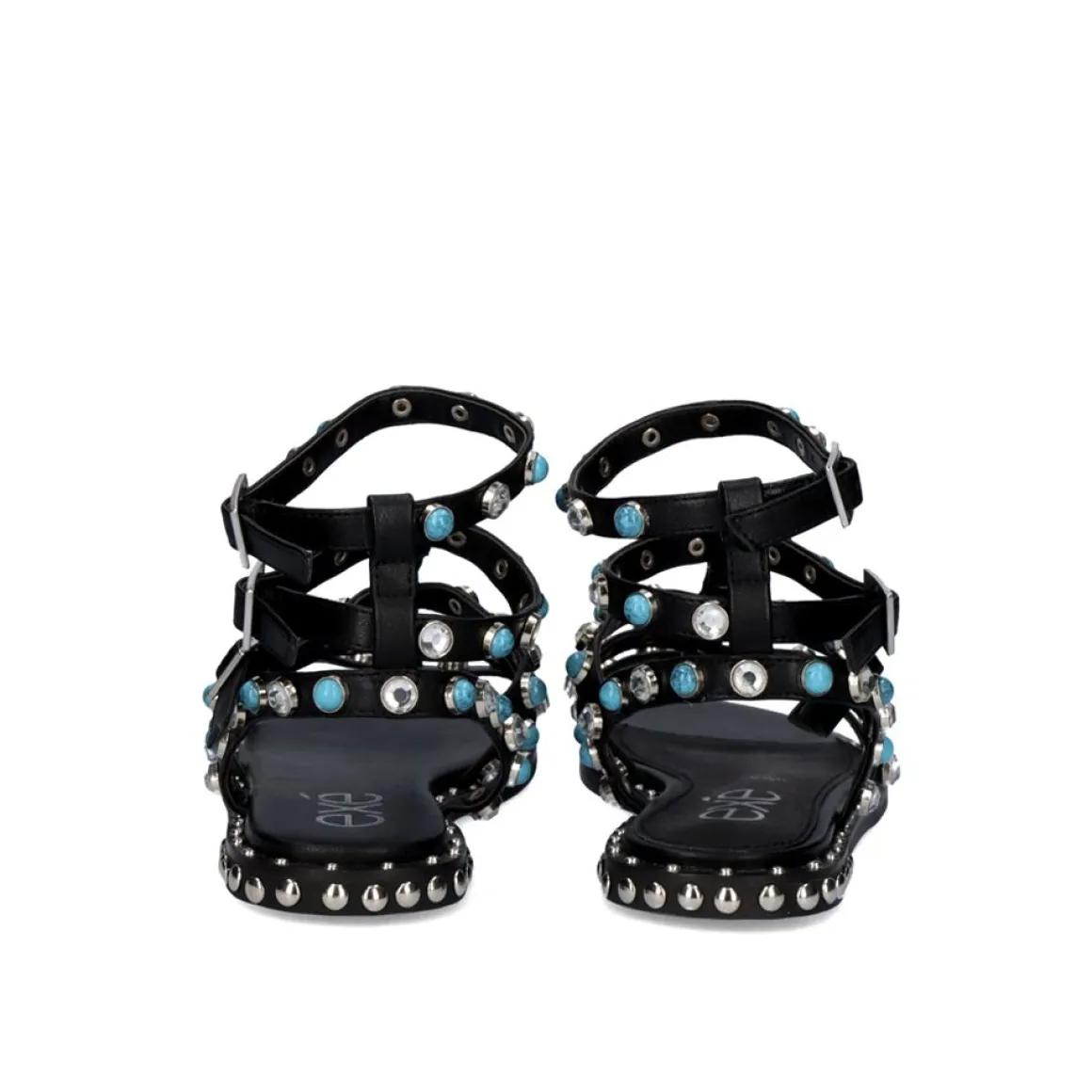 Sandalia Plana Vf239-65 Preto