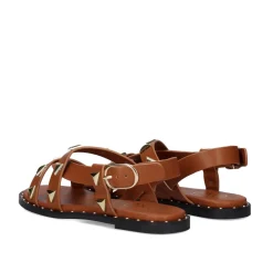 Sandalia Plana Vf239-73 Tan