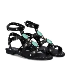 Sandalia Plana Vf1180B-7 Preto