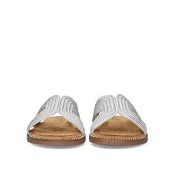 Sandalia Plana Zf1982-F5 Prata