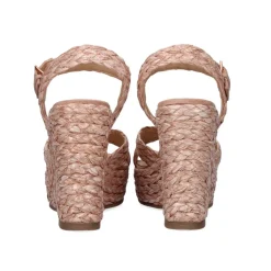 Sandalia Rosa Esparto Cunha Naomi-455