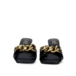 Sandalia Salto Baixo Betta-300 Preto