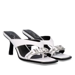 Sandalia Salto Baixo Josephine-011 Branco