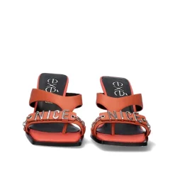 Sandalia Salto Baixo Josephine-011 Orange