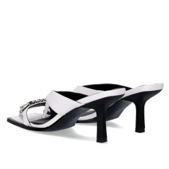 Sandalia Salto Baixo Josephine-011 Branco