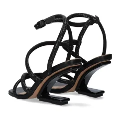 Sandalia Salto Exe Maggie-810 Preto