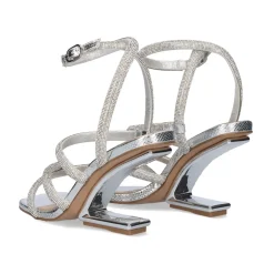 Sandalia Salto Exe Maggie-810 Prata