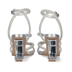 Sandalia Salto Exe Maggie-810 Prata