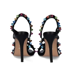 Sandalia Salto Jenny-700 Preta