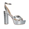 Sandalia Salto Ophelia-832 Silver