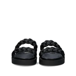 Sandálias Planas Acolchoadas Artemis-920 Preta