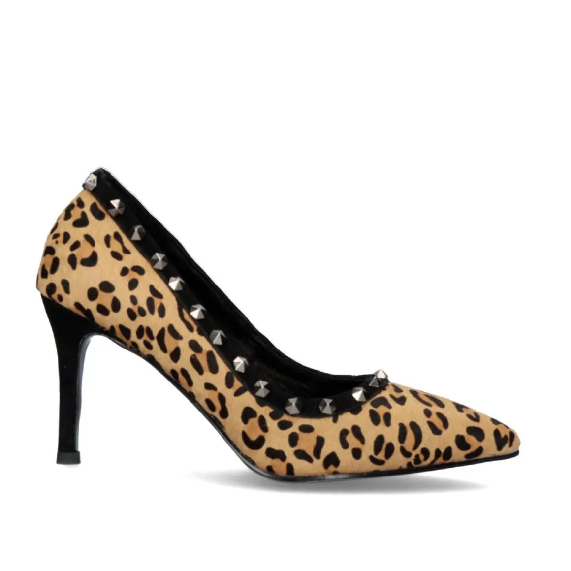 Sapato Calcanhar Diana-105 Leopard