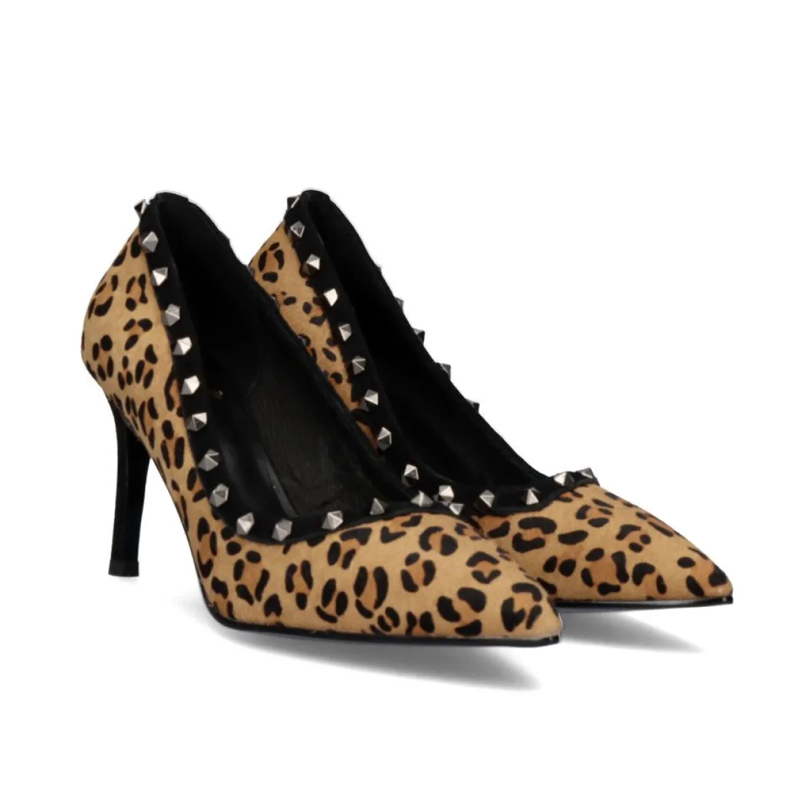 Sapato Calcanhar Diana-105 Leopard