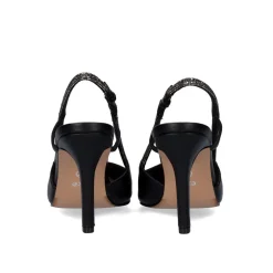 Sapato De Salto Alto Garda-927 Preto