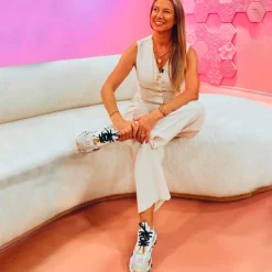 Sneaker Com Brilhantes 0129-10 White