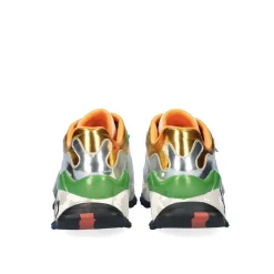 Sneaker Exe 134-6 Ouro Cinza