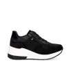 Sneaker Plataforma Ex34 Em Preto