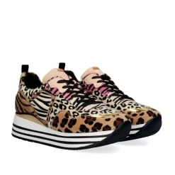 Sneaker Plataforma Rg2210 Leopard