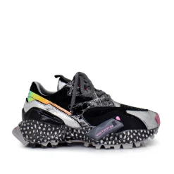 Sneakers 929-1 Couro Preto