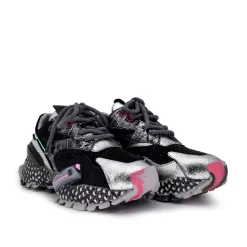 Sneakers 929-1 Couro Preto