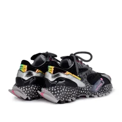 Sneakers 929-1 Couro Preto