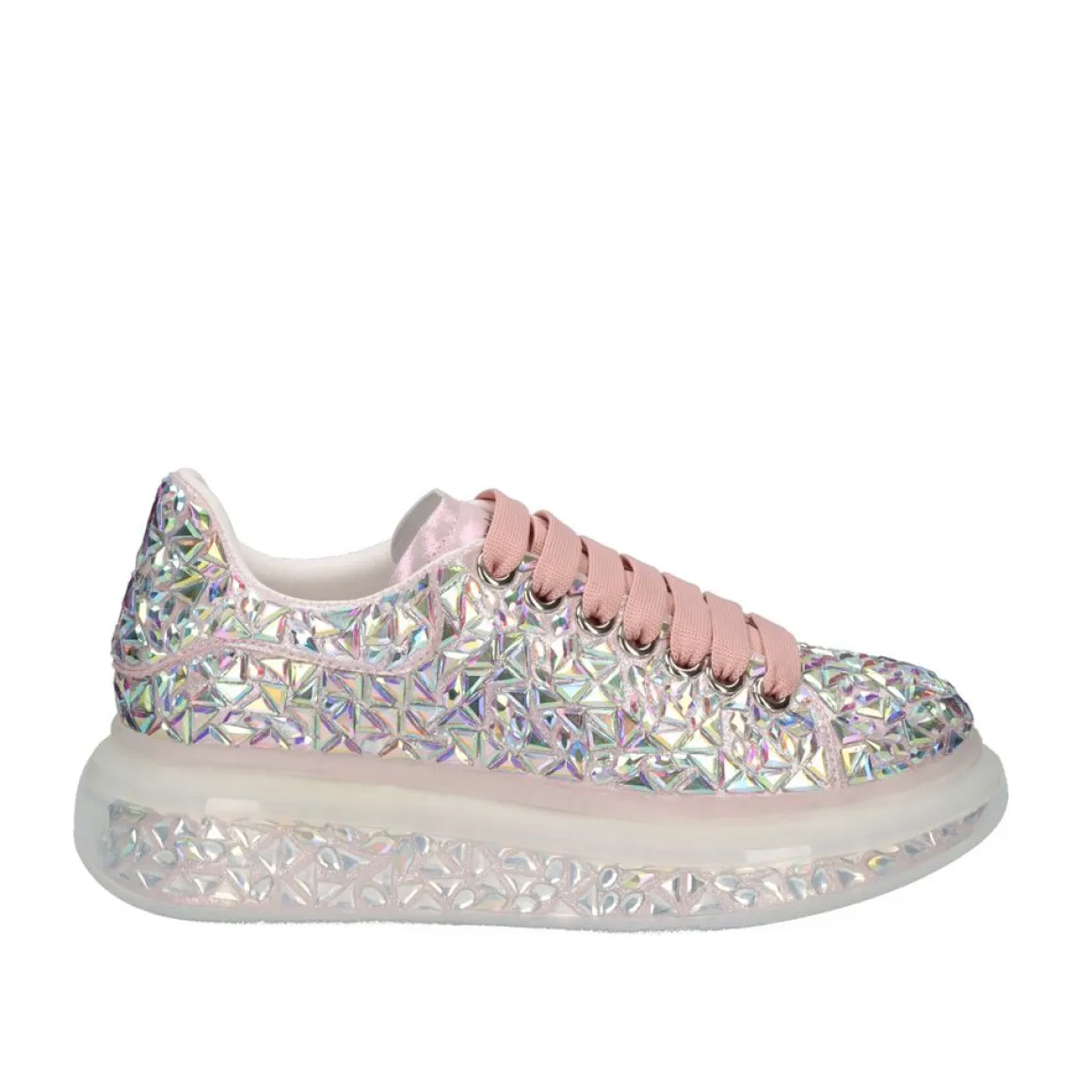 Tenis 8806-Couro 28 Rosa