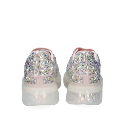 Tenis 8806-Couro 28 Rosa