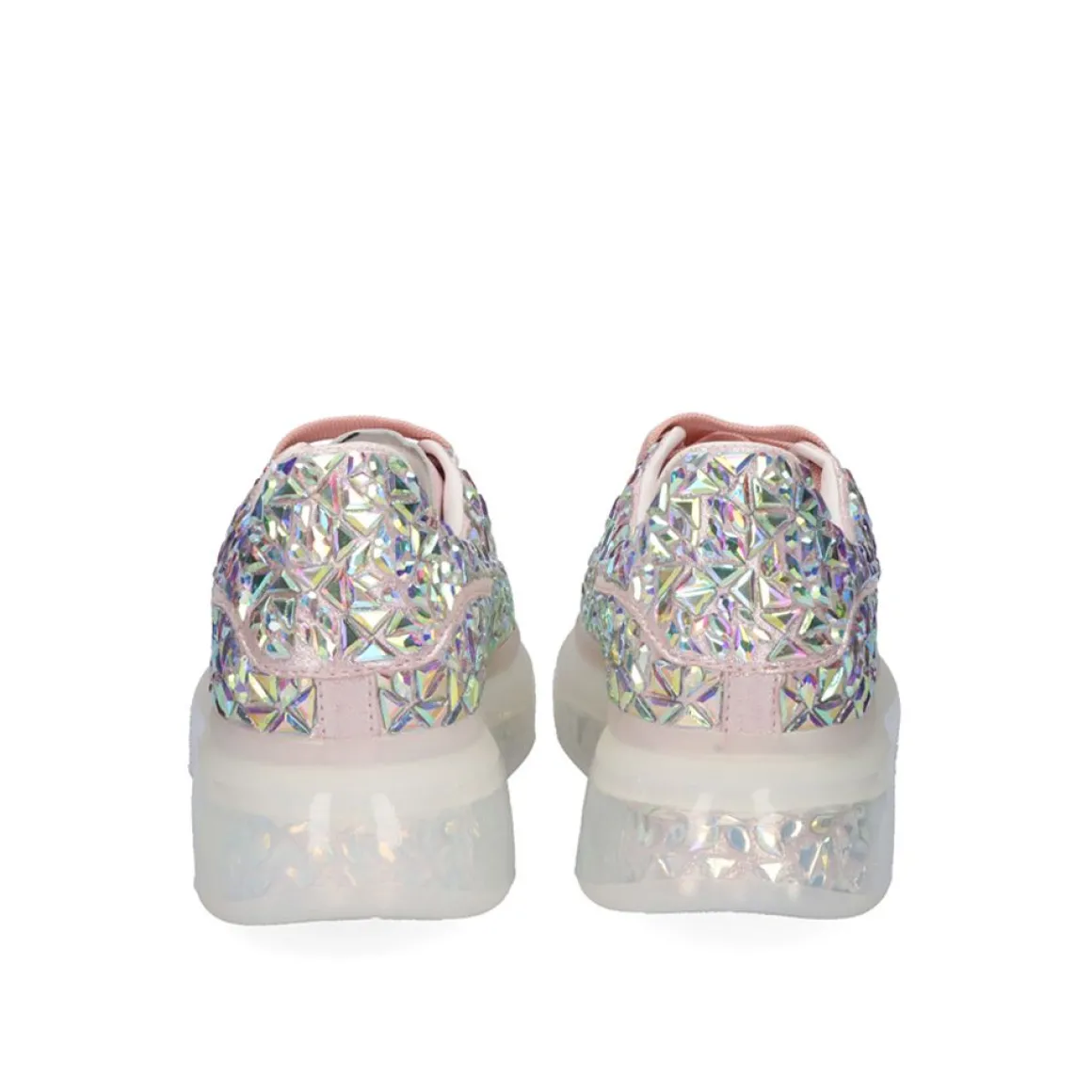 Tenis 8806-Couro 28 Rosa