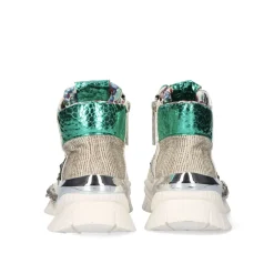 Tenis Estilo Bota C168-3 Offwhite