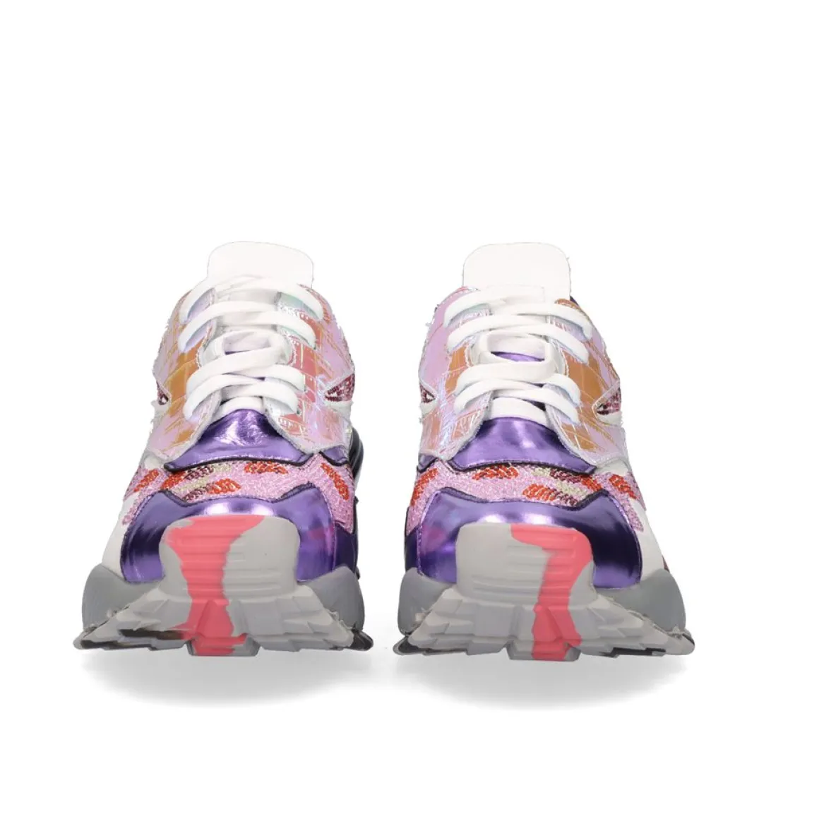 Tenis Exe 134-8 Couro Roxo