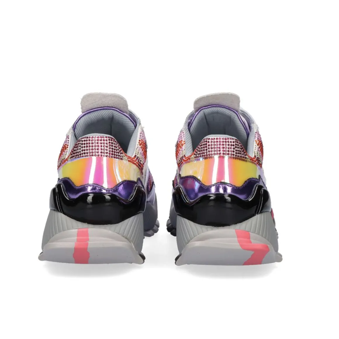 Tenis Exe 134-8 Couro Roxo