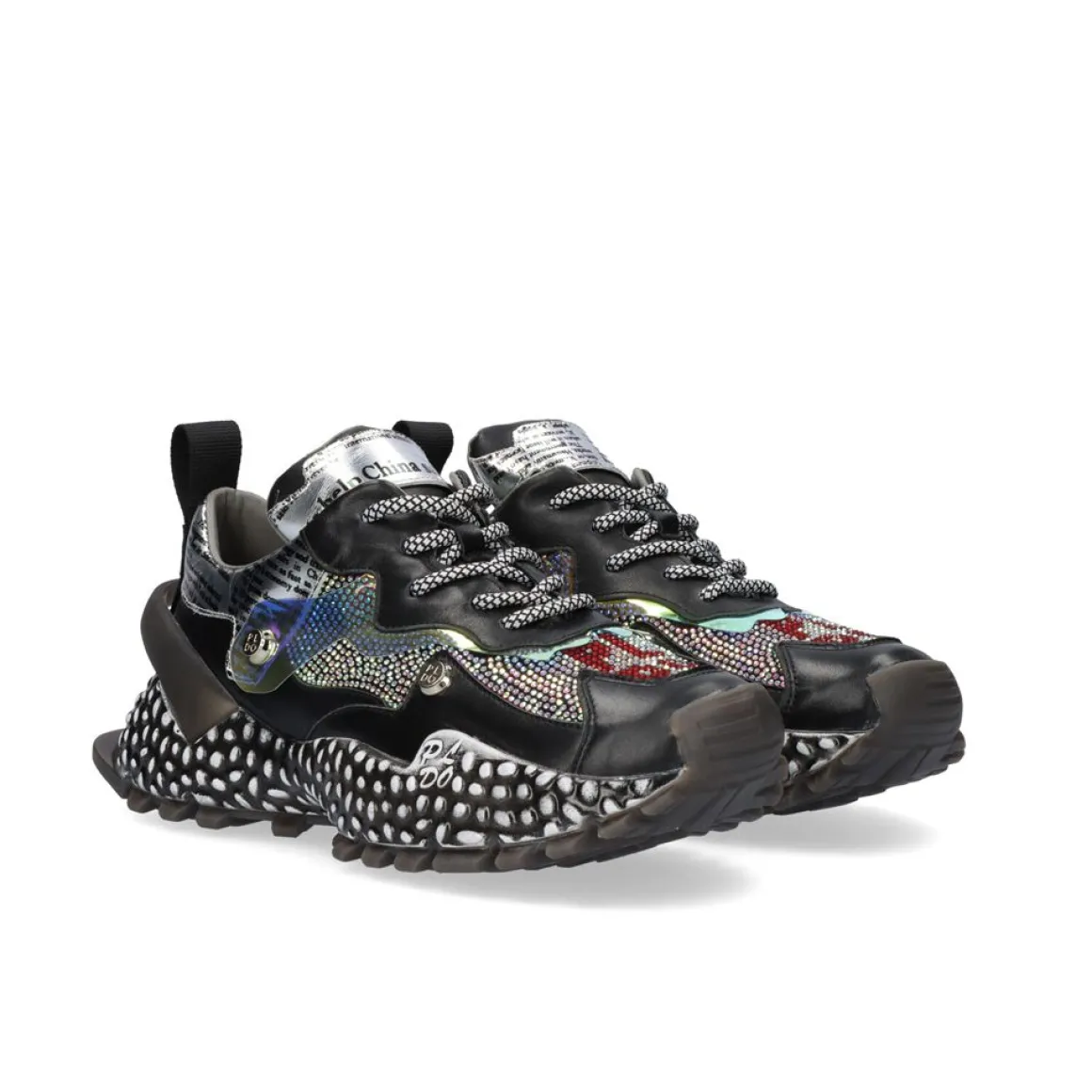 Tenis Exe Xy-2203 Leather Preto