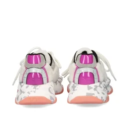 Tenis Plataforma 2112-8 Branco-Cinza